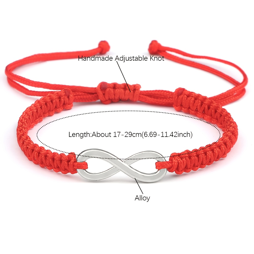 Charming Infinity Knot Bracelet, Friendship Gift